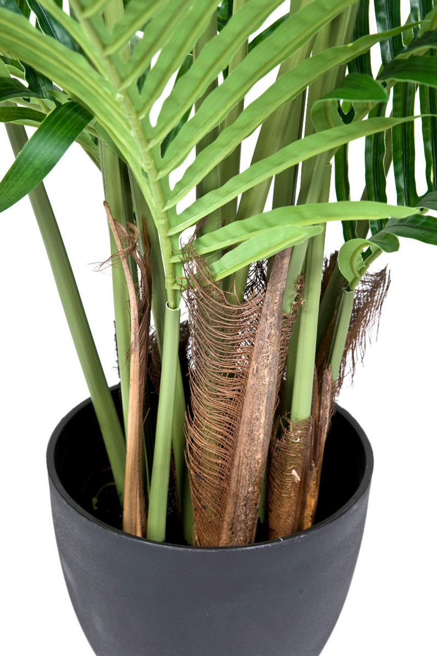 Artificial 115cm Real touch Areca phoenix palm tree in Pot