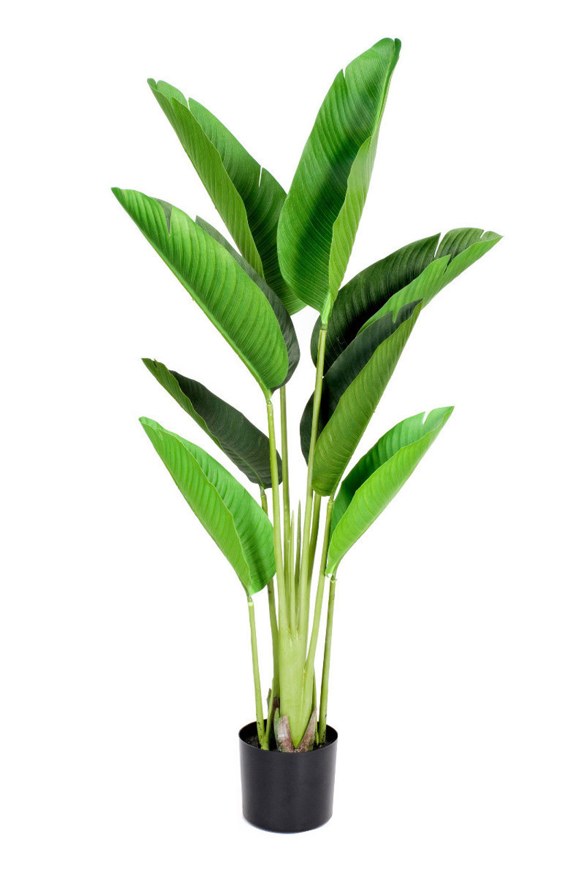 Artificial 120cm Real Touch Bird of Paradise Tree in Pot