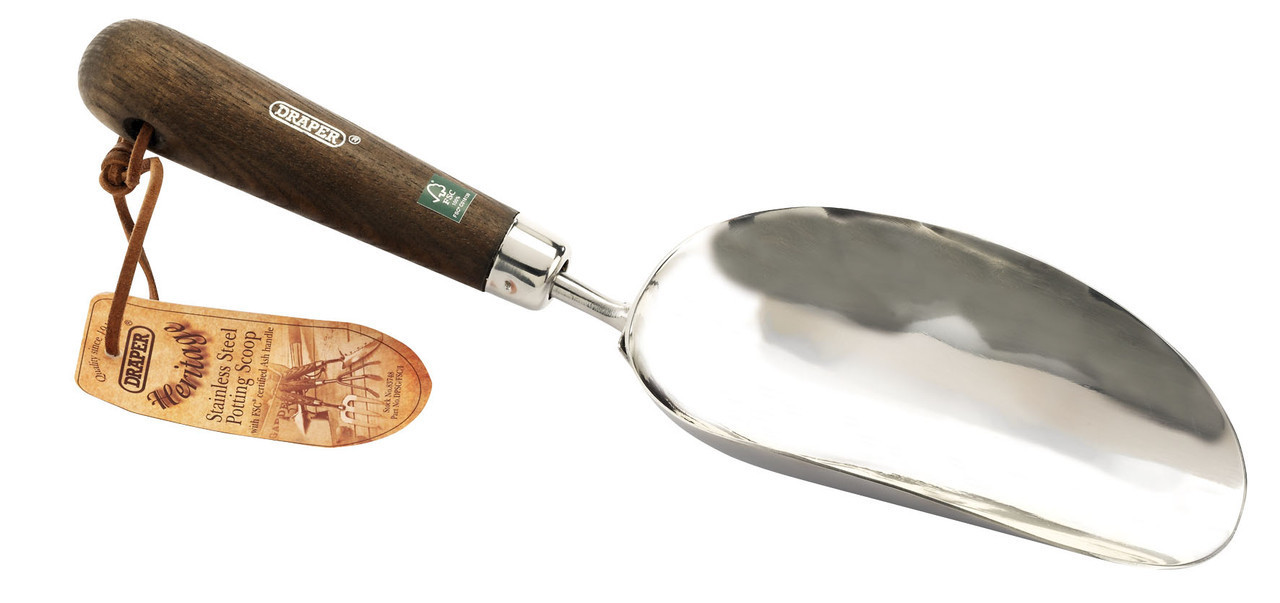Draper -  Potting Scoop with Ash Handle