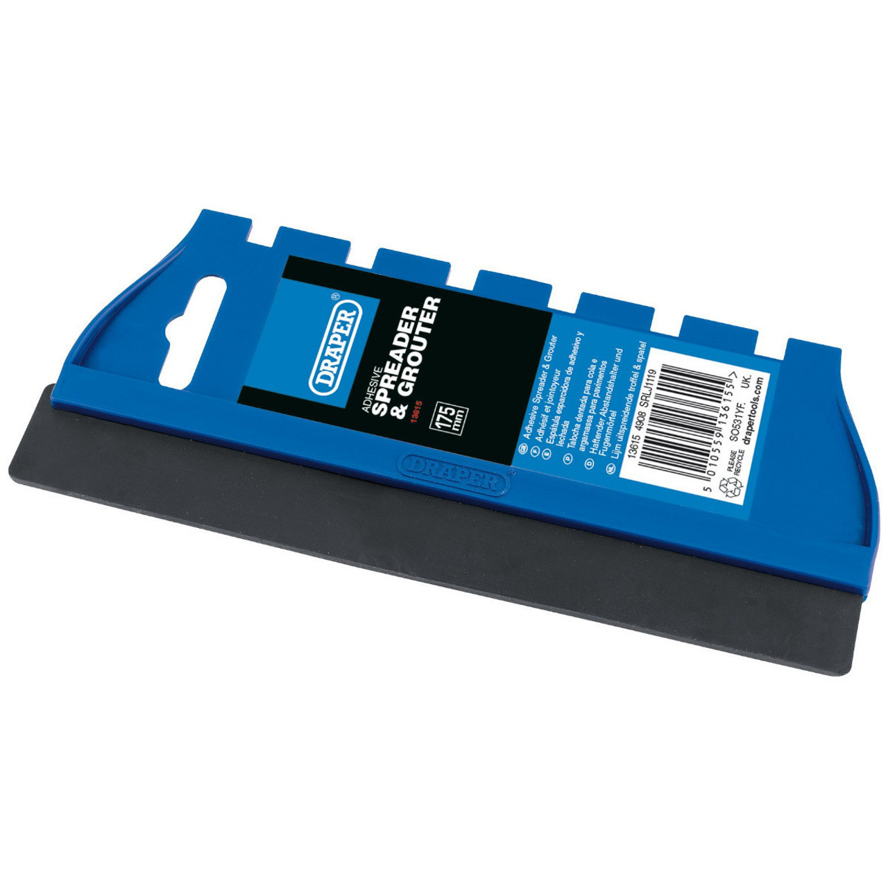 Draper - 175mm Adhesive Spreader and Grouter