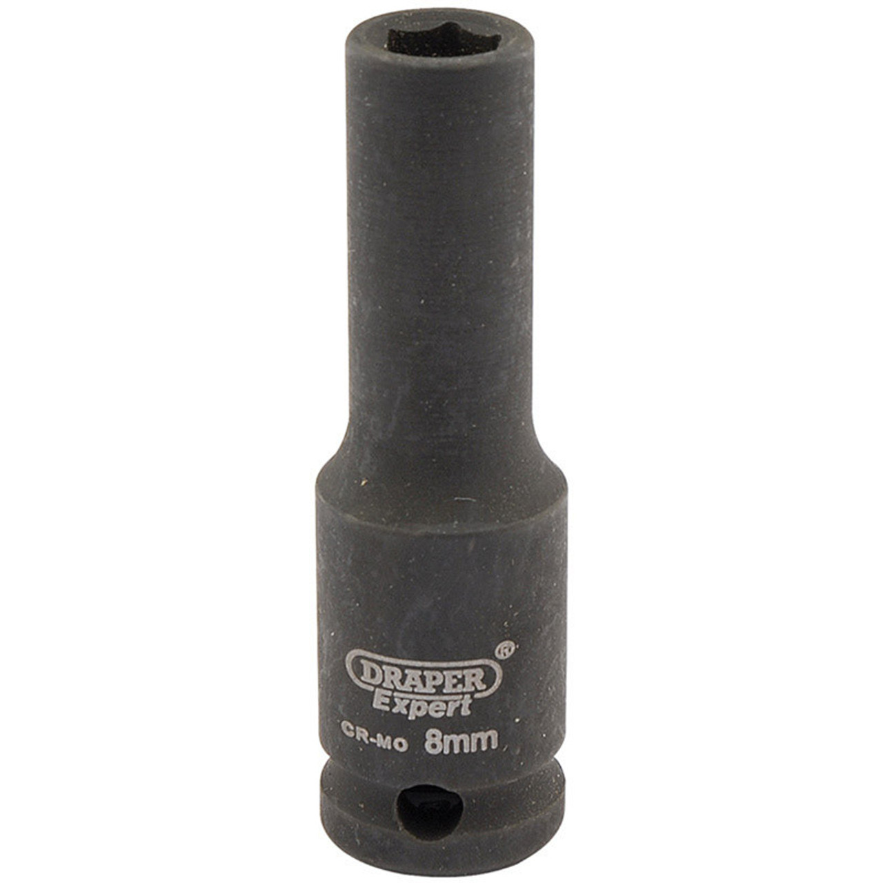 Draper - Expert 8mm 3/8inch Square Drive Hi-Torq 6 Point Deep Impact Socket