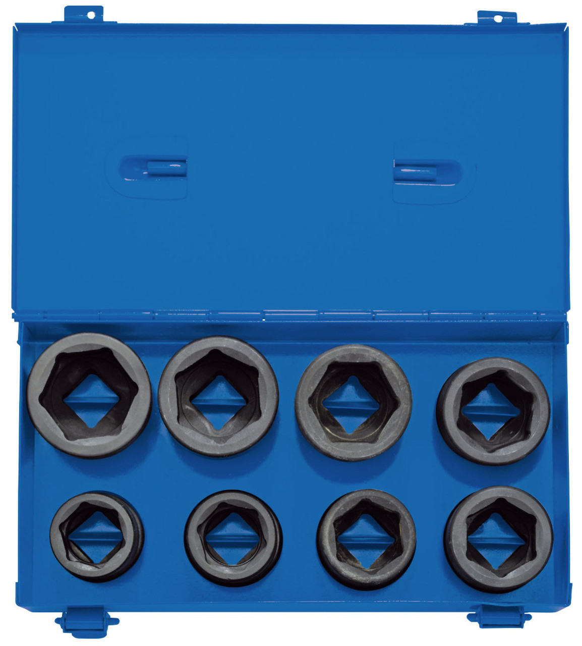 Draper - 3/4inch Sq. Dr. Metric Impact Socket Set in Metal Case 8 piece