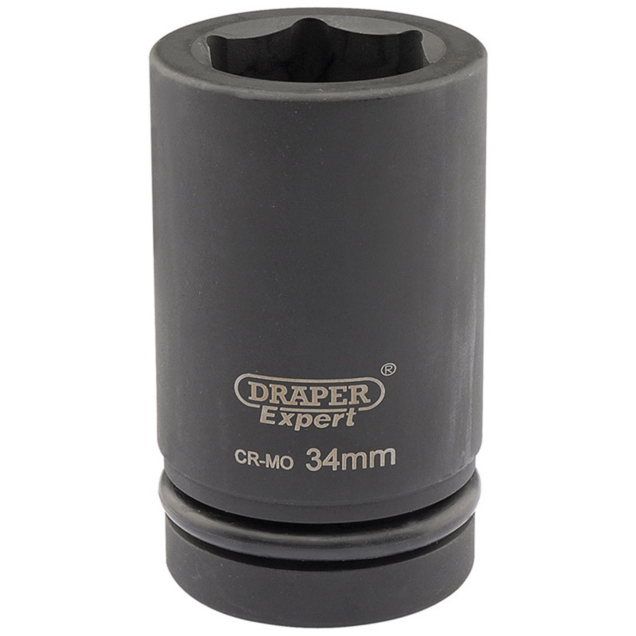 Draper - Expert 34mm 1inch Square Drive Hi-Torq 6 Point Deep Impact Socket