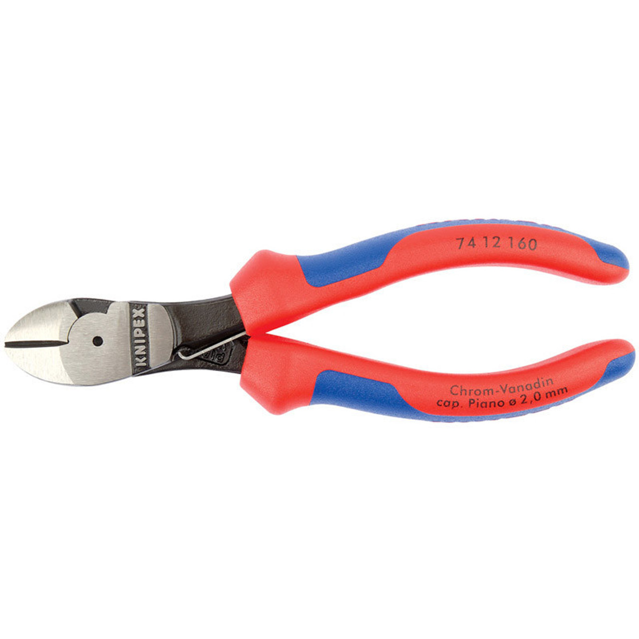 Draper -  Knipex 74 12 160 160mm High Leverage Diagonal Side Cutters with Return Spring