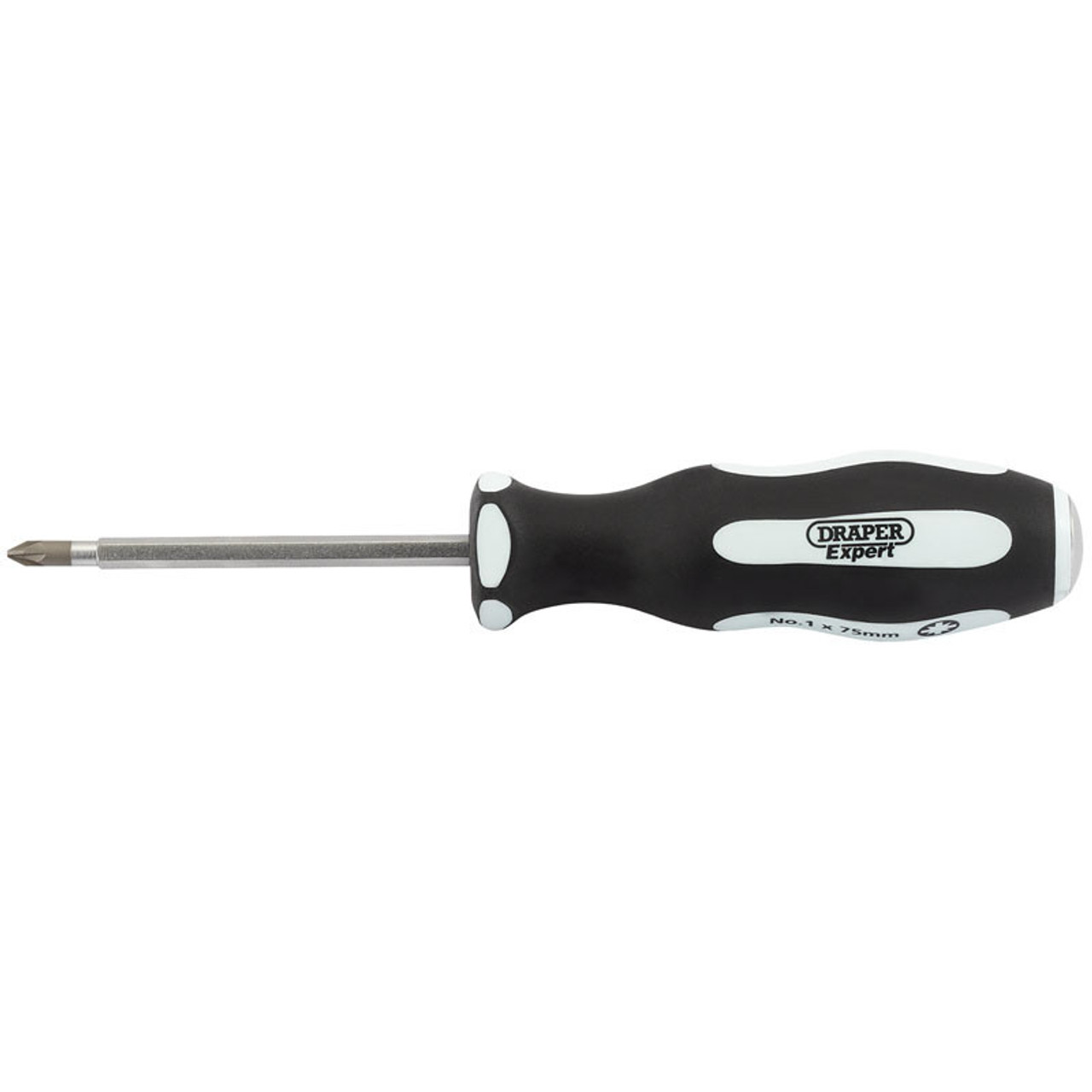 Draper -  Pound Thru' PZ TYPE No:2 x 100mm Soft Grip Screwdriver