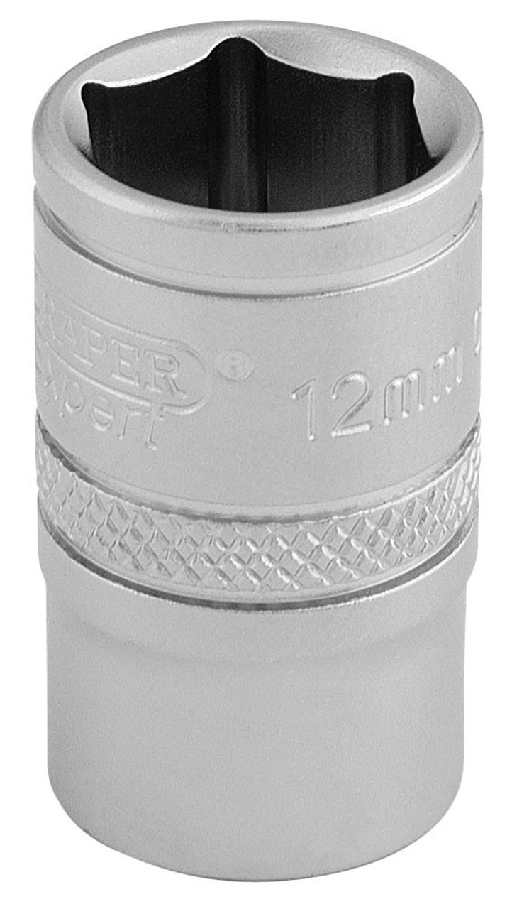 Draper - 3/8inch Sq. Dr. 6 Point Metric Socket 12mm