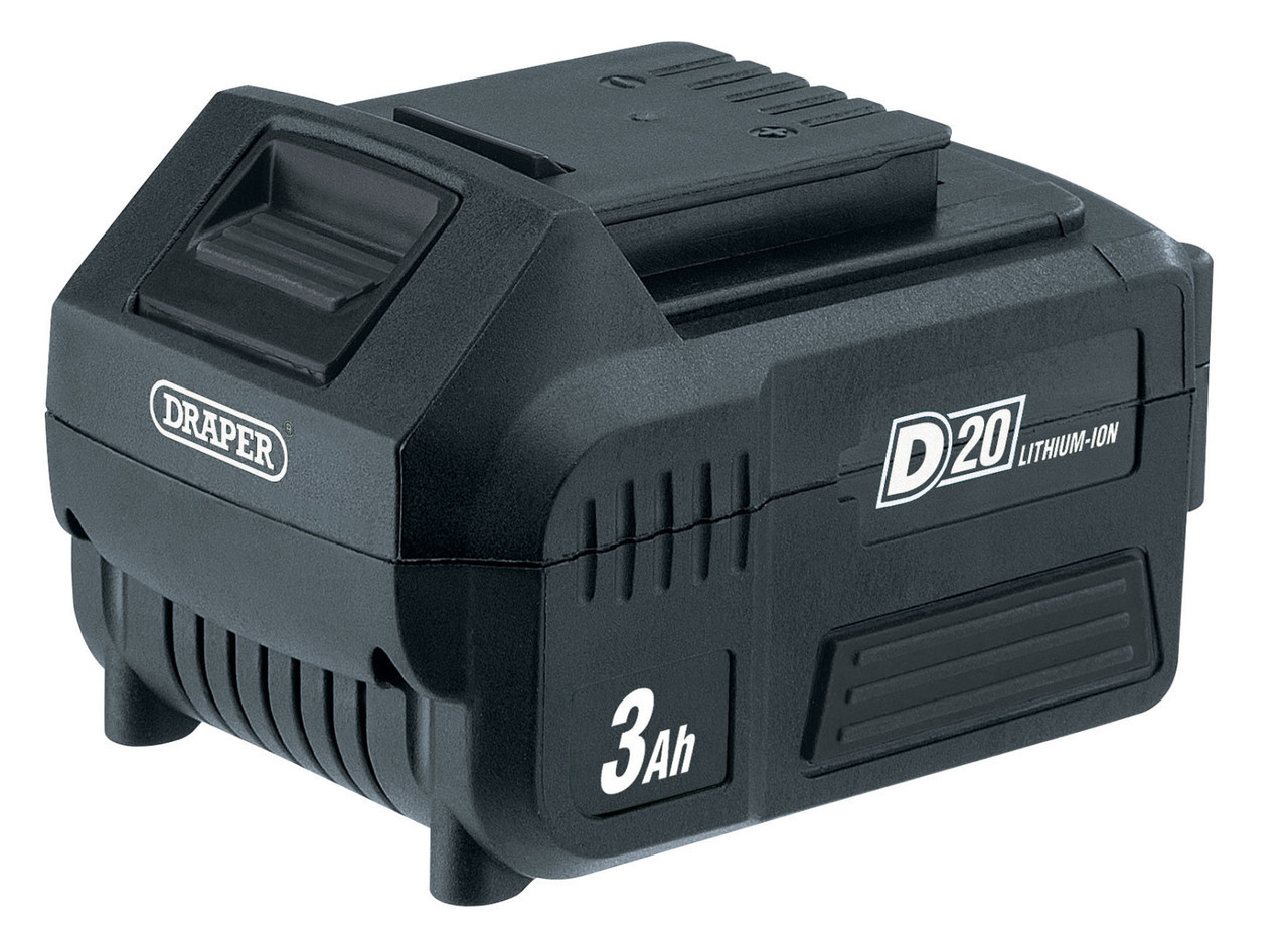 Draper - D20 20V Lithium Battery 3.0Ah