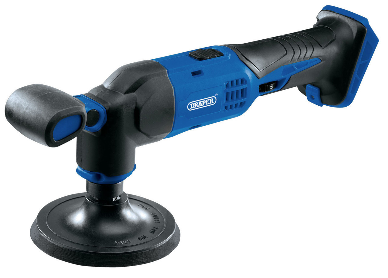 Draper - D20 20V Dual Action Sander/Polisher Bare