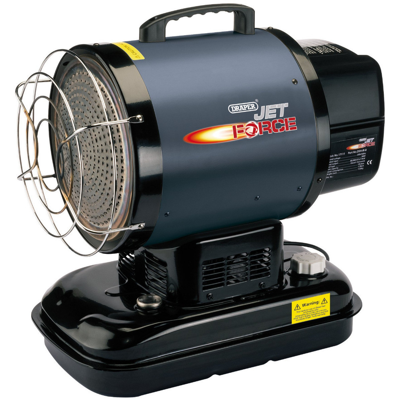 Draper -  Jet Force Infrared Diesel and Kerosene Space Heater 60000 BTU/17 kW