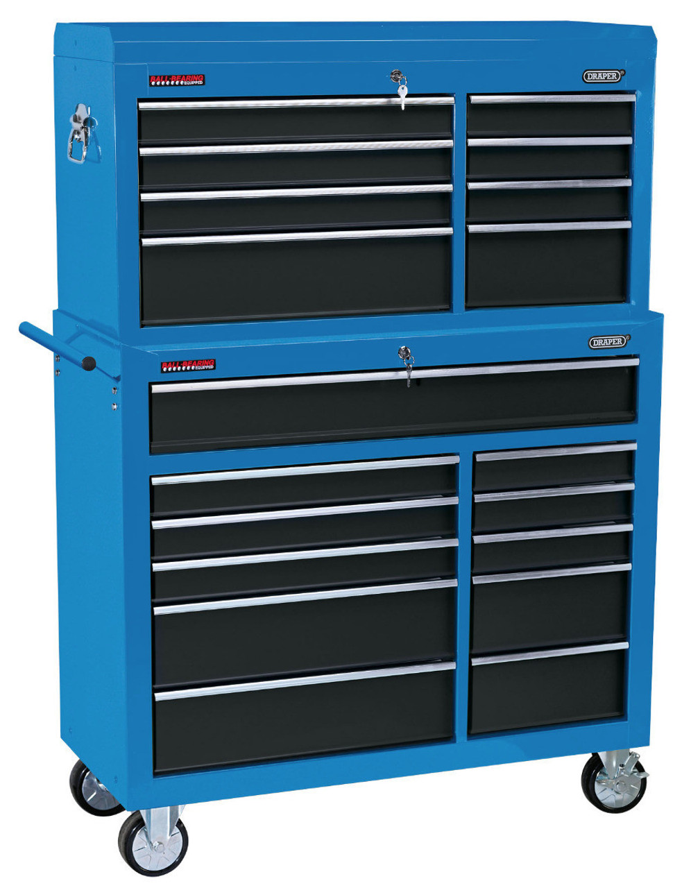 Draper - 40inch Combined Roller Cabinet and Tool Chest 19 Drawer