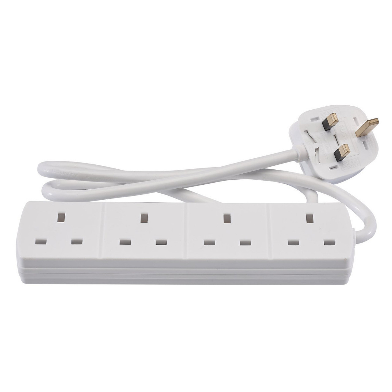 Draper - 4 Way Extension Lead 1m