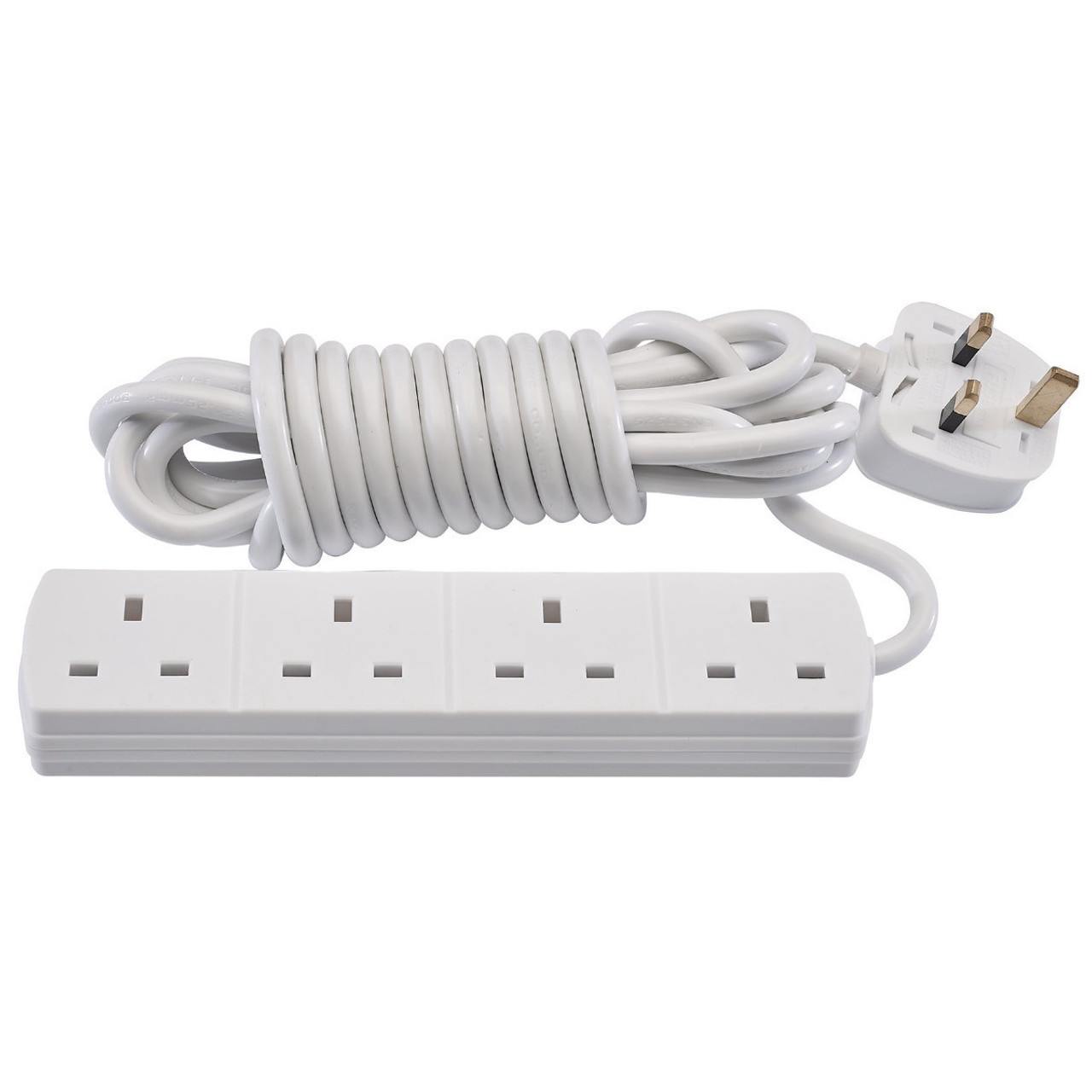 Draper - 4 Way Extension Lead 2M