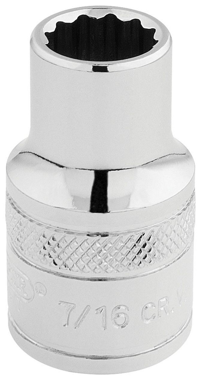 Draper - 1/2inch Sq. Dr. Hi-Torq 12 Point Socket (7/16inch)