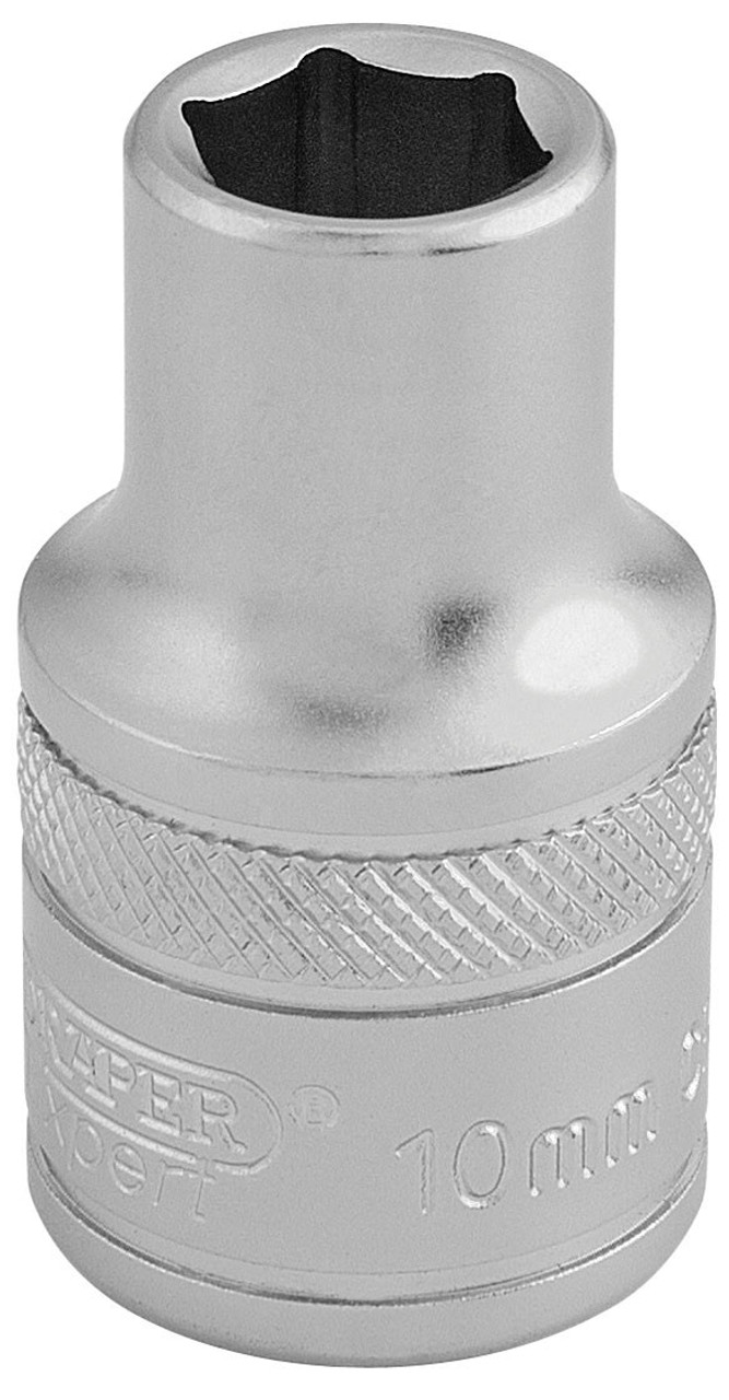Draper - 1/2inch Sq. Dr. 6 Point Metric Socket (10mm)