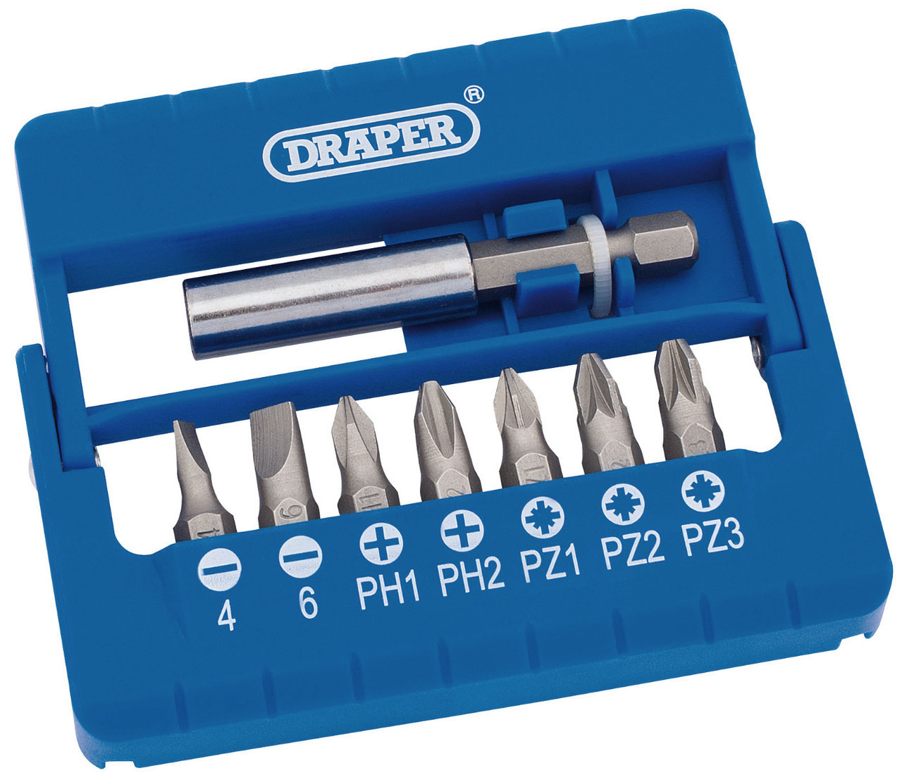 Draper -  Screwdriver and Magnetic Bit Set 8 Piece
