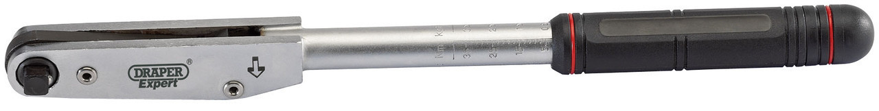 Draper - 1/4-3/8inch Sq Dr 'Push Through' Torque Wrench (5-35NM)
