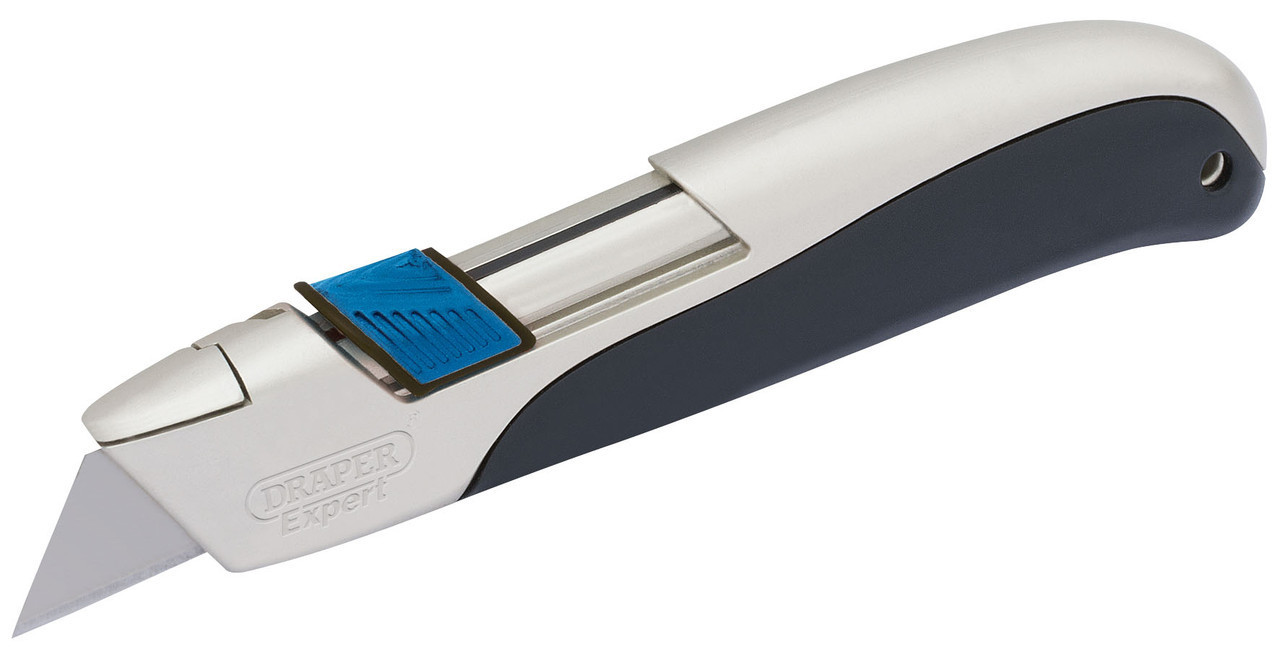 Draper - Soft Grip Trimming Knife with 'Safe Blade Retractor' Feature