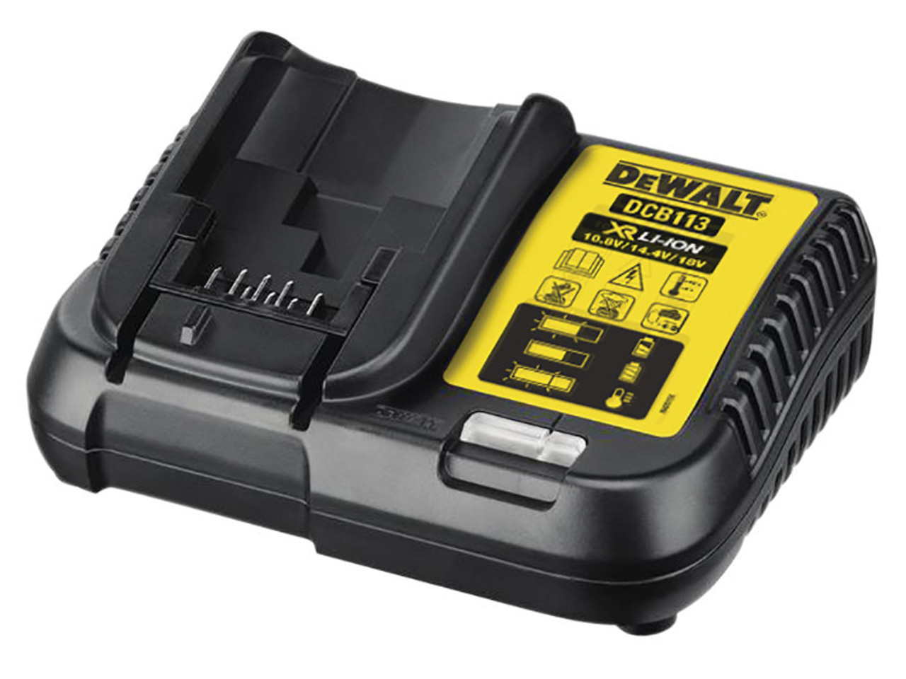 DeWALT DCB113 XR Multi-Voltage Charger 10.8-18V Li-ion