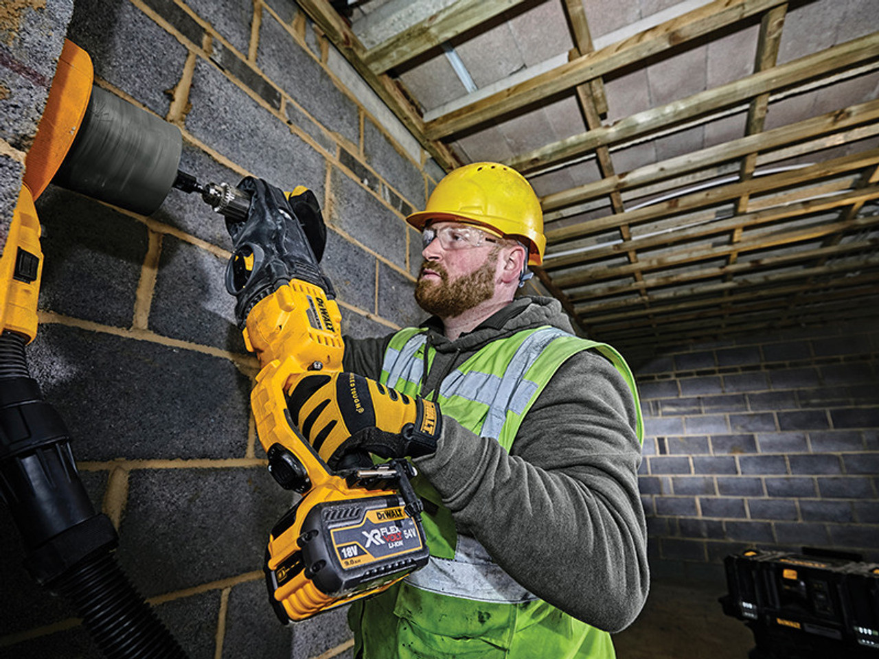 DeWALT DCD470N XR FlexVolt Right Angle/Diamond Core Drill 54V Bare Unit
