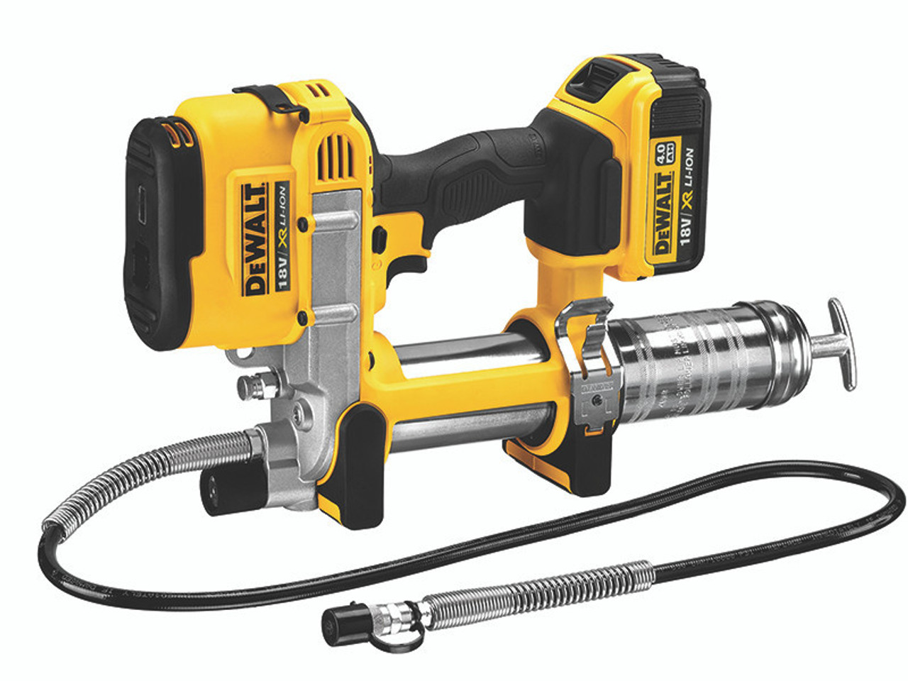 DeWALT DCGG571M1 Cordless XR Grease Gun 18V 1 x 4.0Ah Li-ion