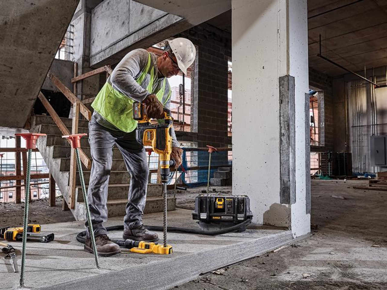 DeWALT DCH614N XR FlexVolt SDS Max Hammer Drill 54V Bare Unit