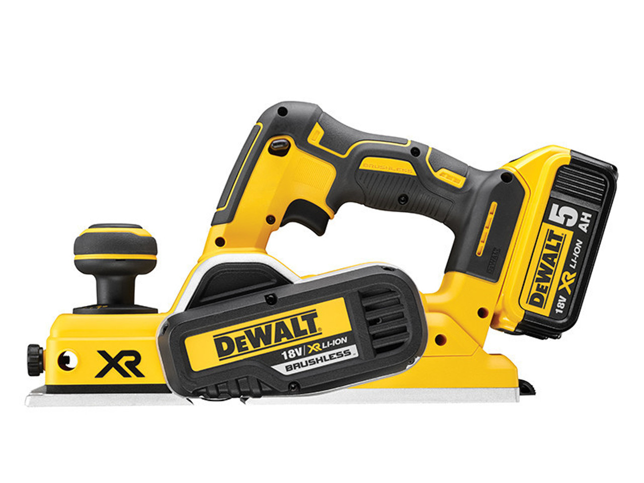 DeWALT DCP580P2 XR Brushless Planer 18V 2 x 5.0Ah Li-ion