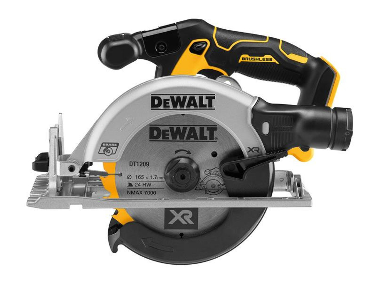 DeWALT DCS565N XR Brushless Circular Saw 18V Bare Unit