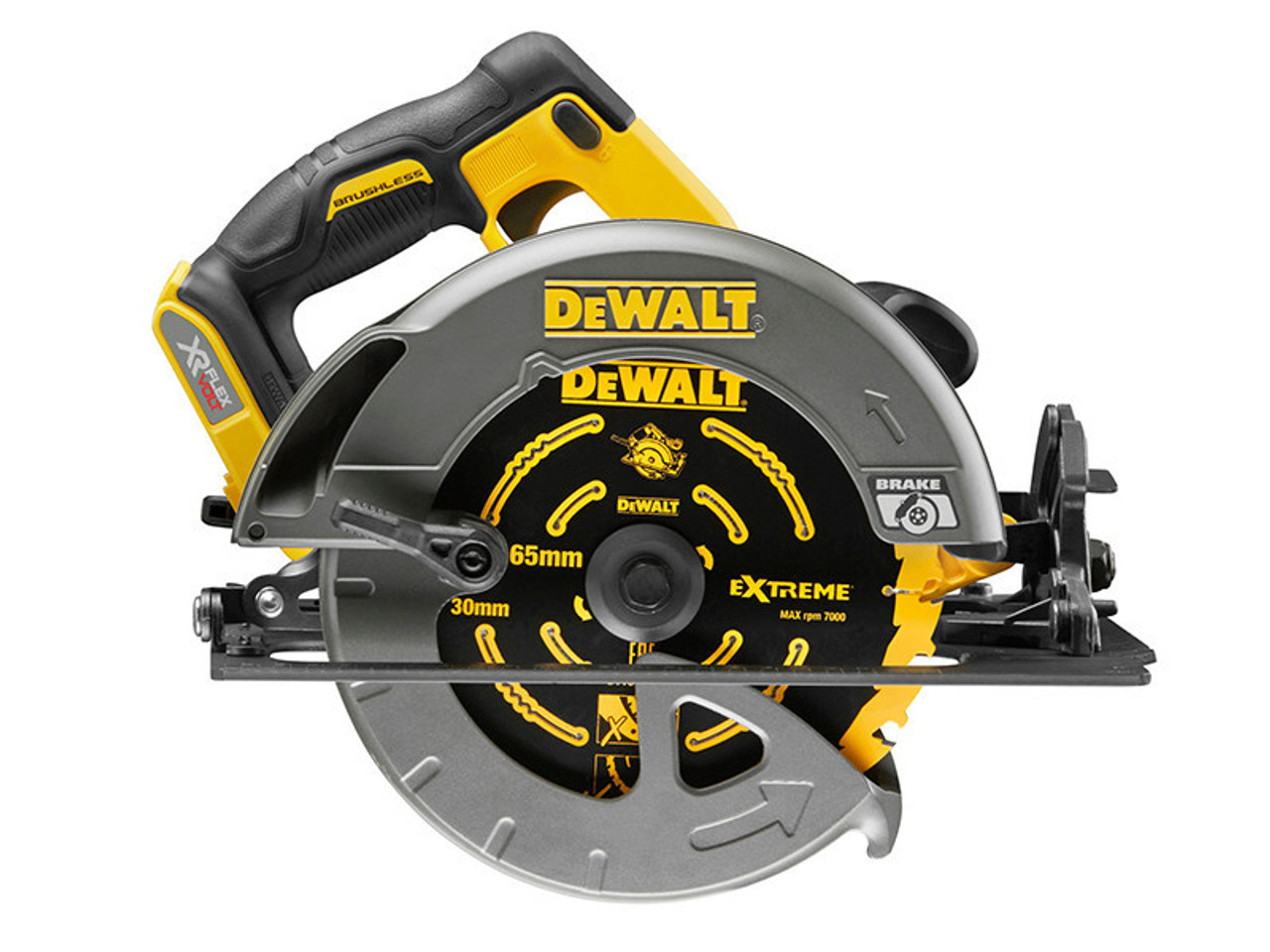 DeWALT DCS575N XR FlexVolt Circular Saw 190mm 54V Bare Unit