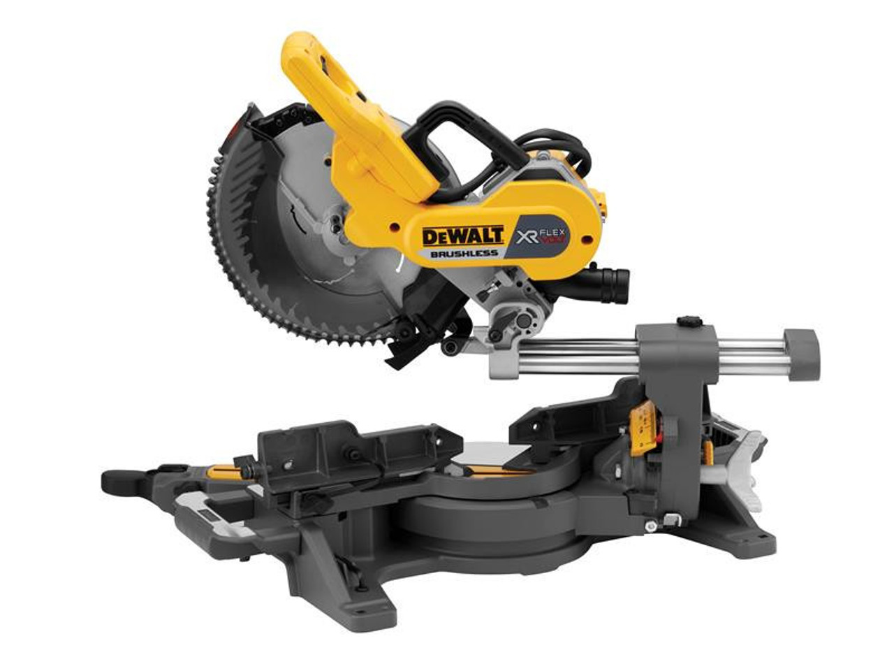 DeWALT DCS727N XR FlexVolt Slide Mitre Saw 250mm 54V Bare Unit