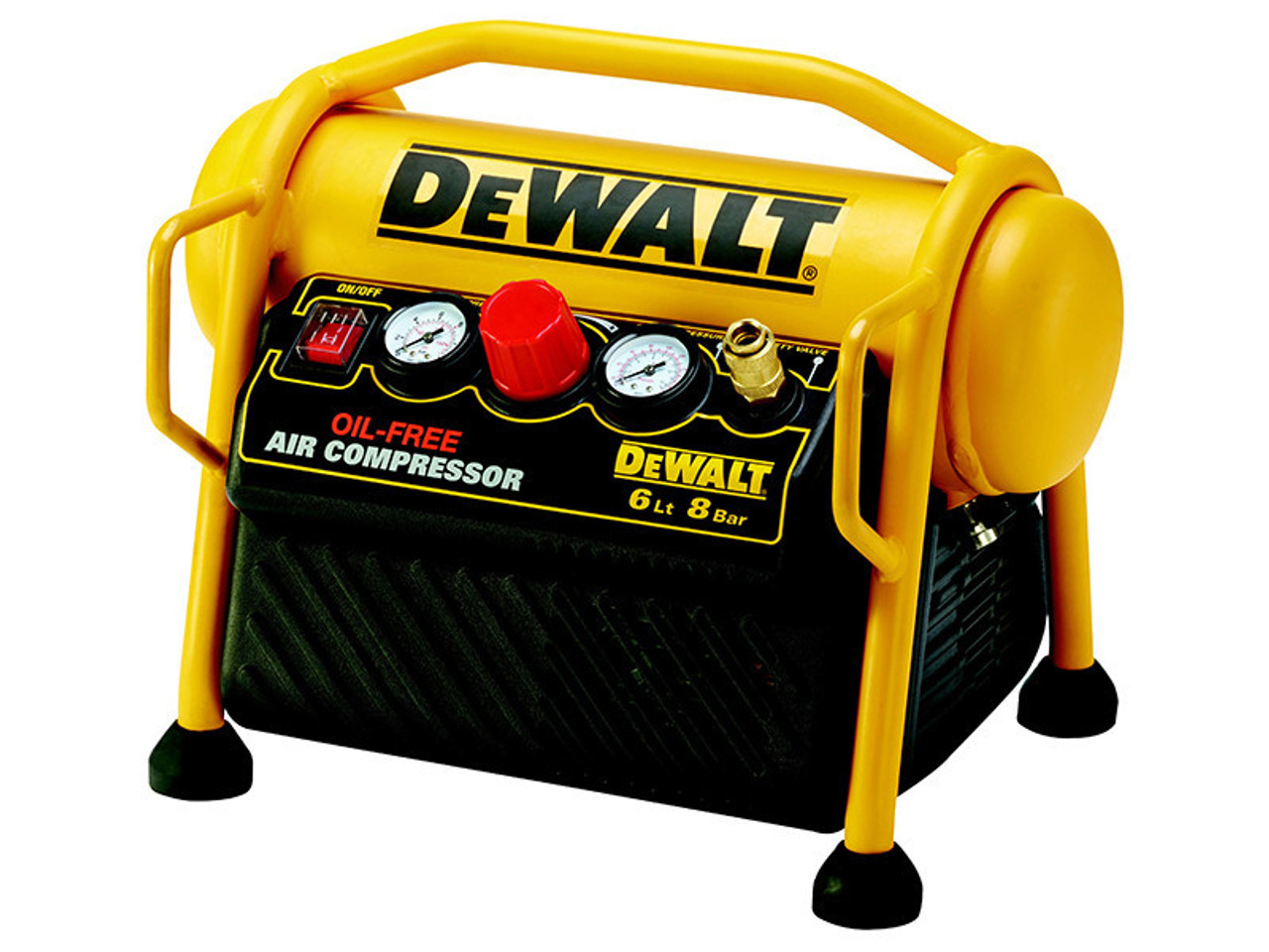 DeWALT DPC6MRC Mini Roll Cage Compressor 6 litre 1100W 240V