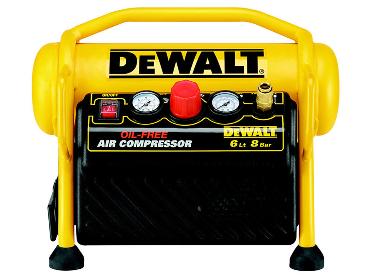 DeWALT DPC6MRC Mini Roll Cage Compressor 6 litre 1100W 240V