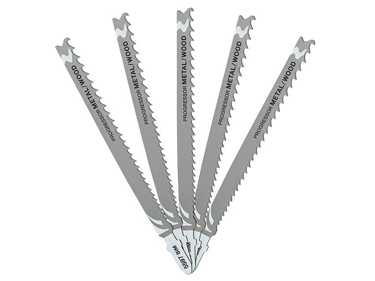 DeWALT HCS Progressor Tooth Jigsaw Blades Pack of 5 T345XF