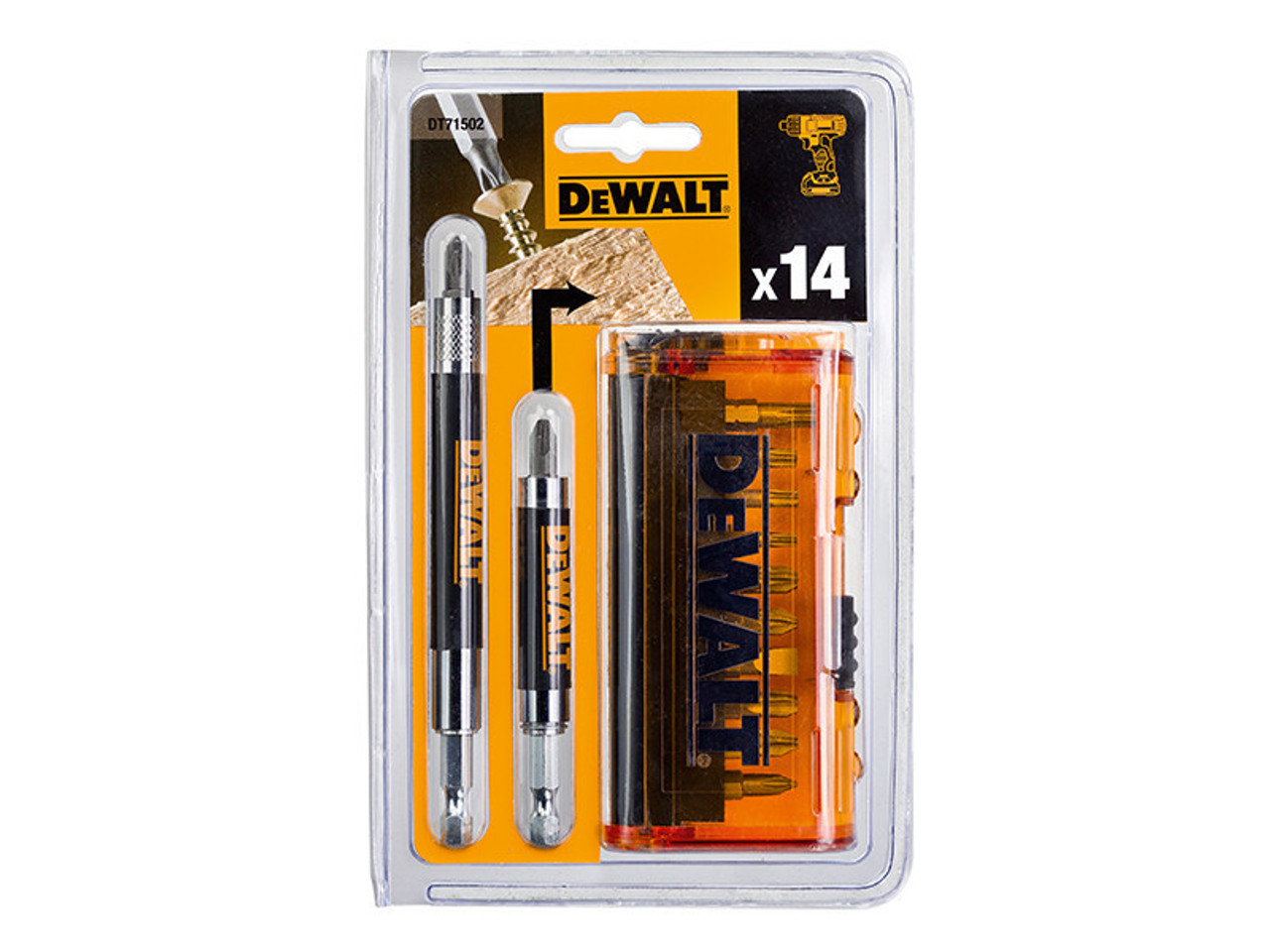 DeWALT DT71502-QZ Screwdriving Set, 14 Piece