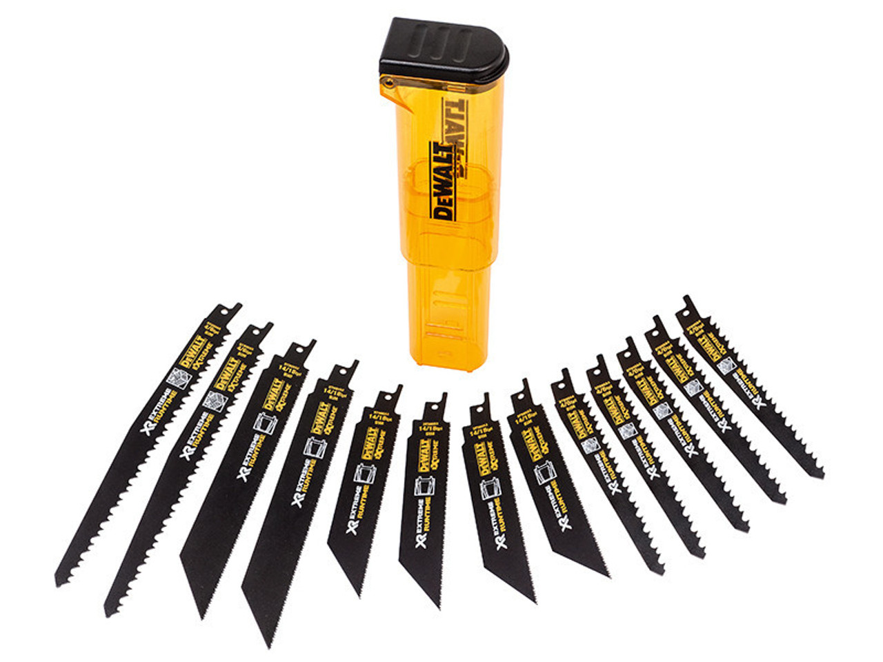 DeWALT DT99550 XR Reciprocating Saw Blade Set, 13 Piece