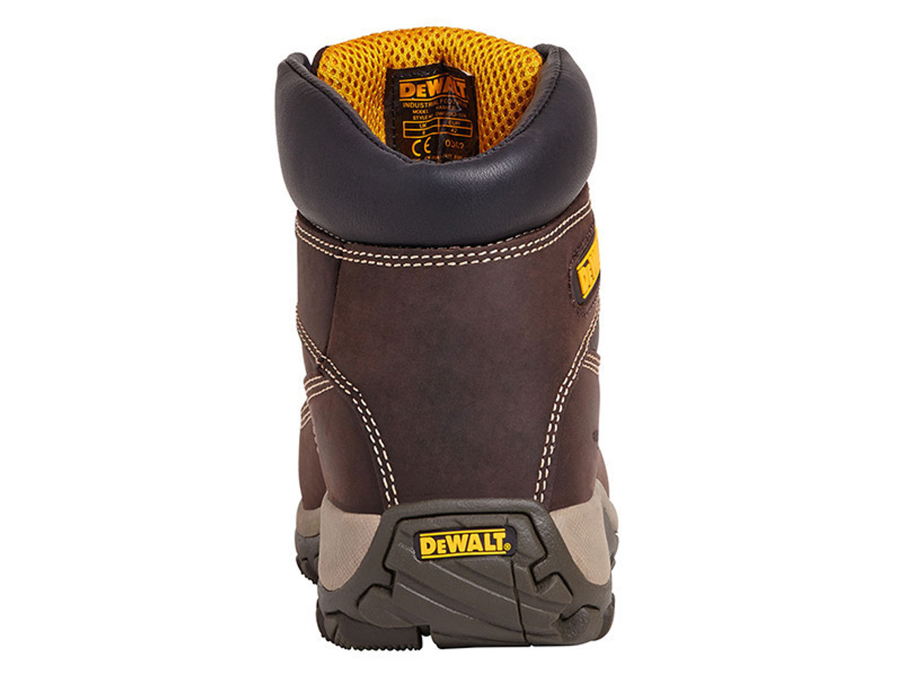 DeWALT Hammer Non Metallic Nubuck Boots Brown UK 12 EUR 46