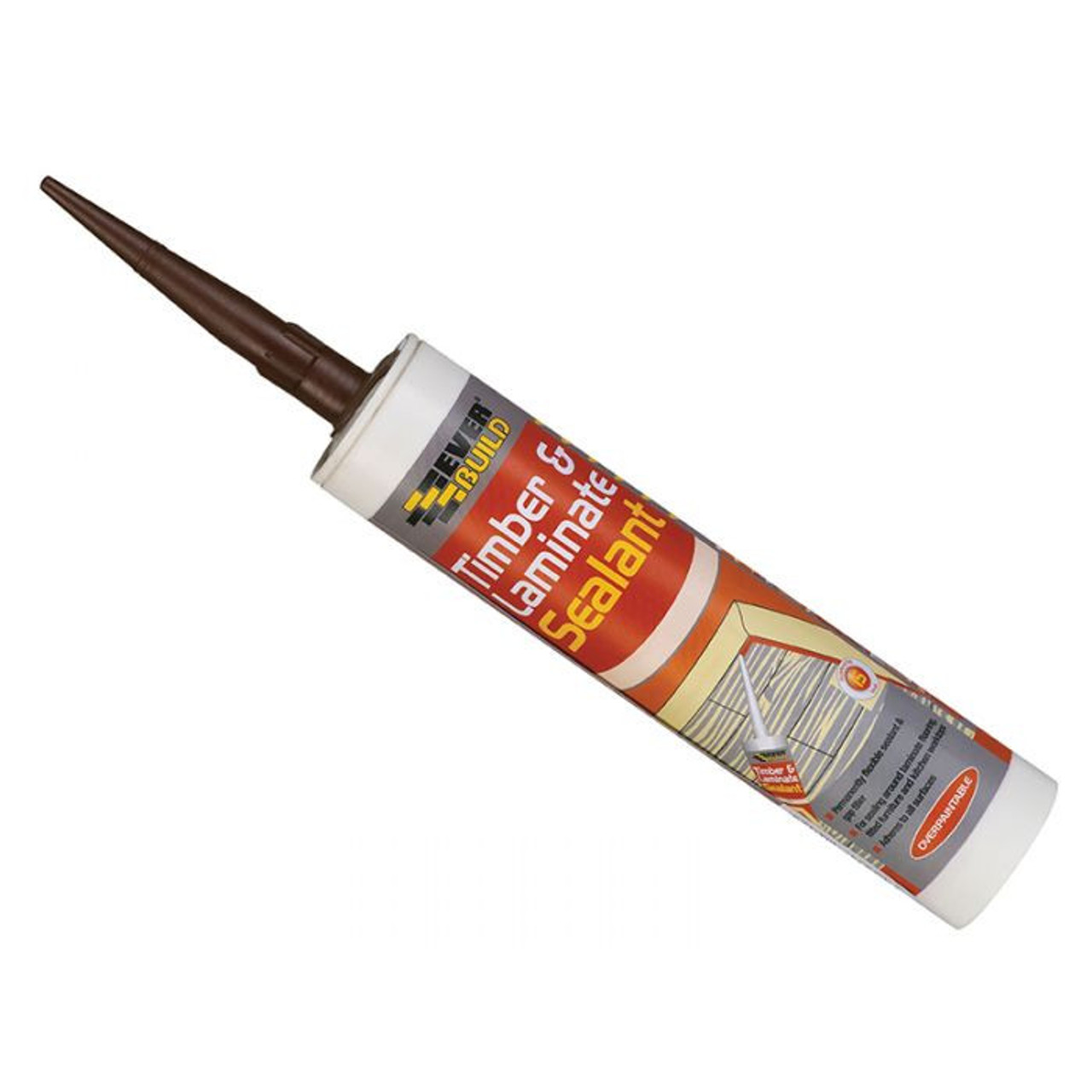 Everbuild Timber & Laminate Sealant Beech 290ml