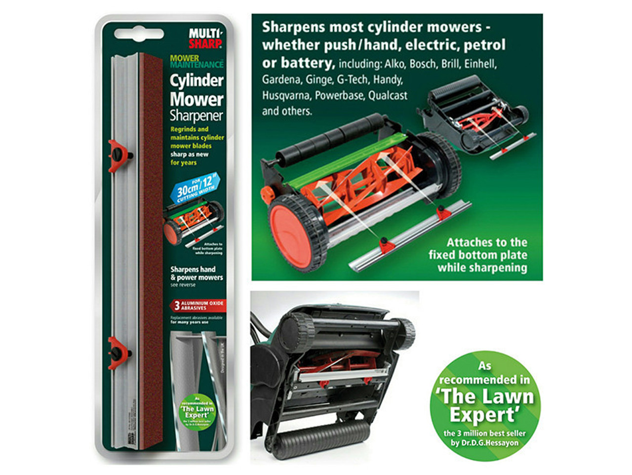 Multi-Sharp Multi-Sharp MS1101 Cylinder Mower Sharpener 30cm (12 in)