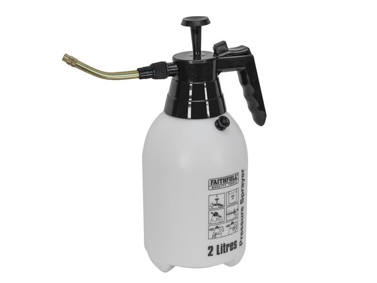 Faithfull Handheld Pressure Sprayer 2 litre