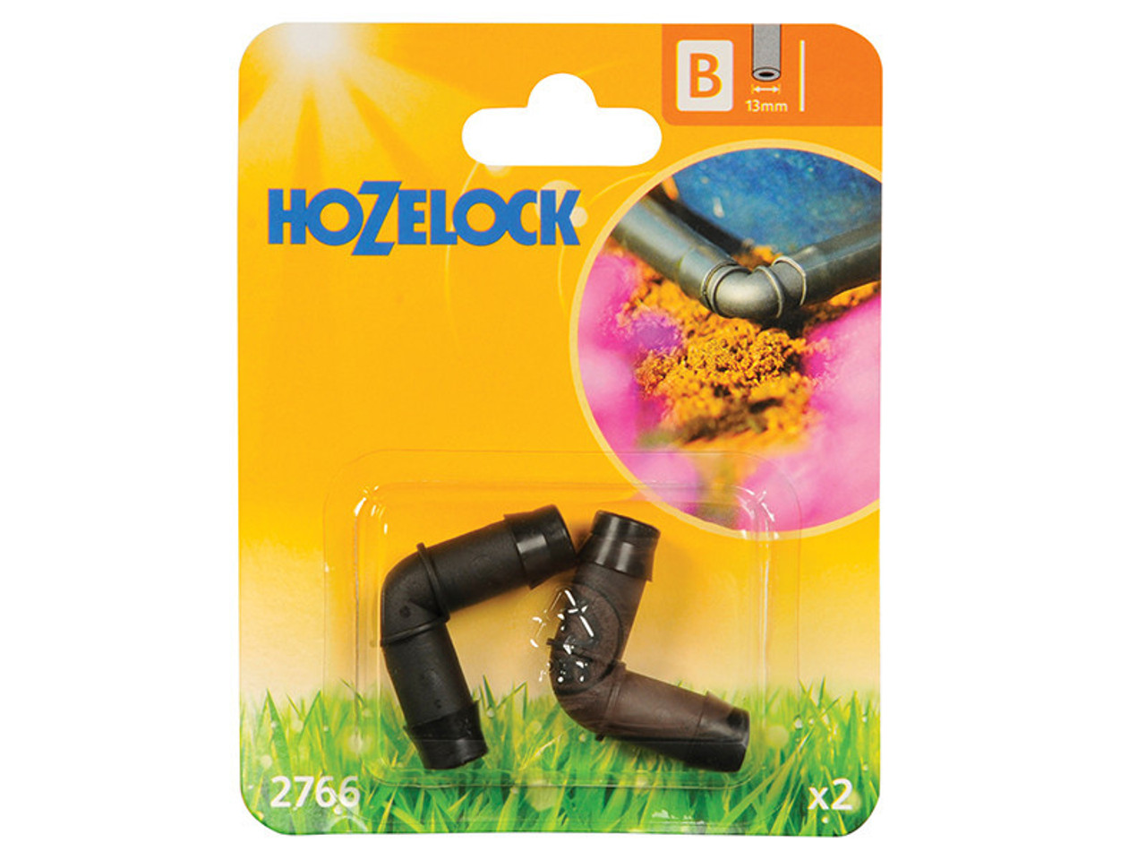 Hozelock Elbow Connector 90 ¬¨‚àû 13mm (2 Pack)