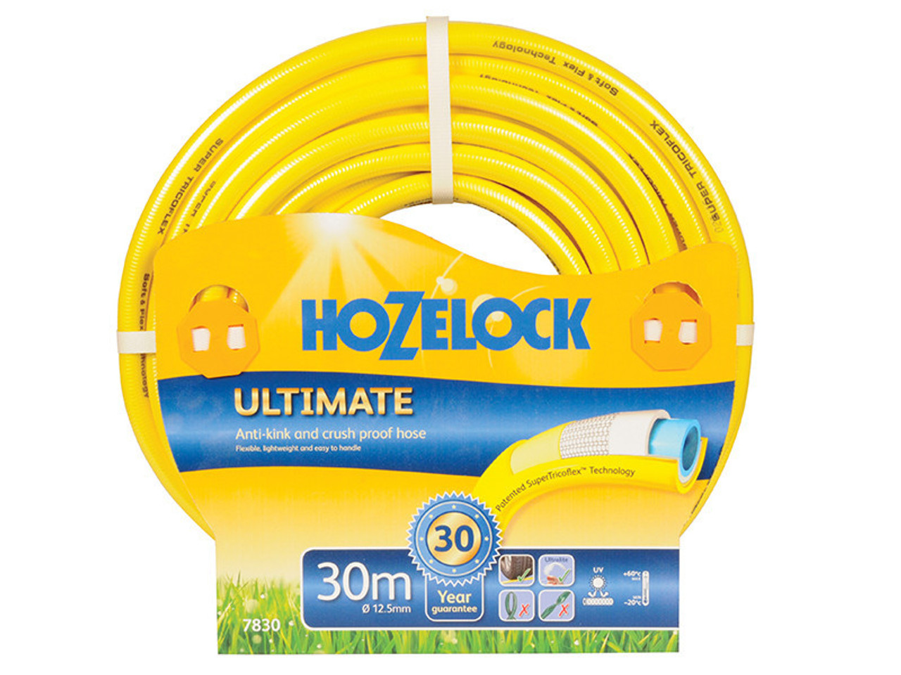 Hozelock Ultimate Hose 30m 12.5mm (1/2in) Diameter