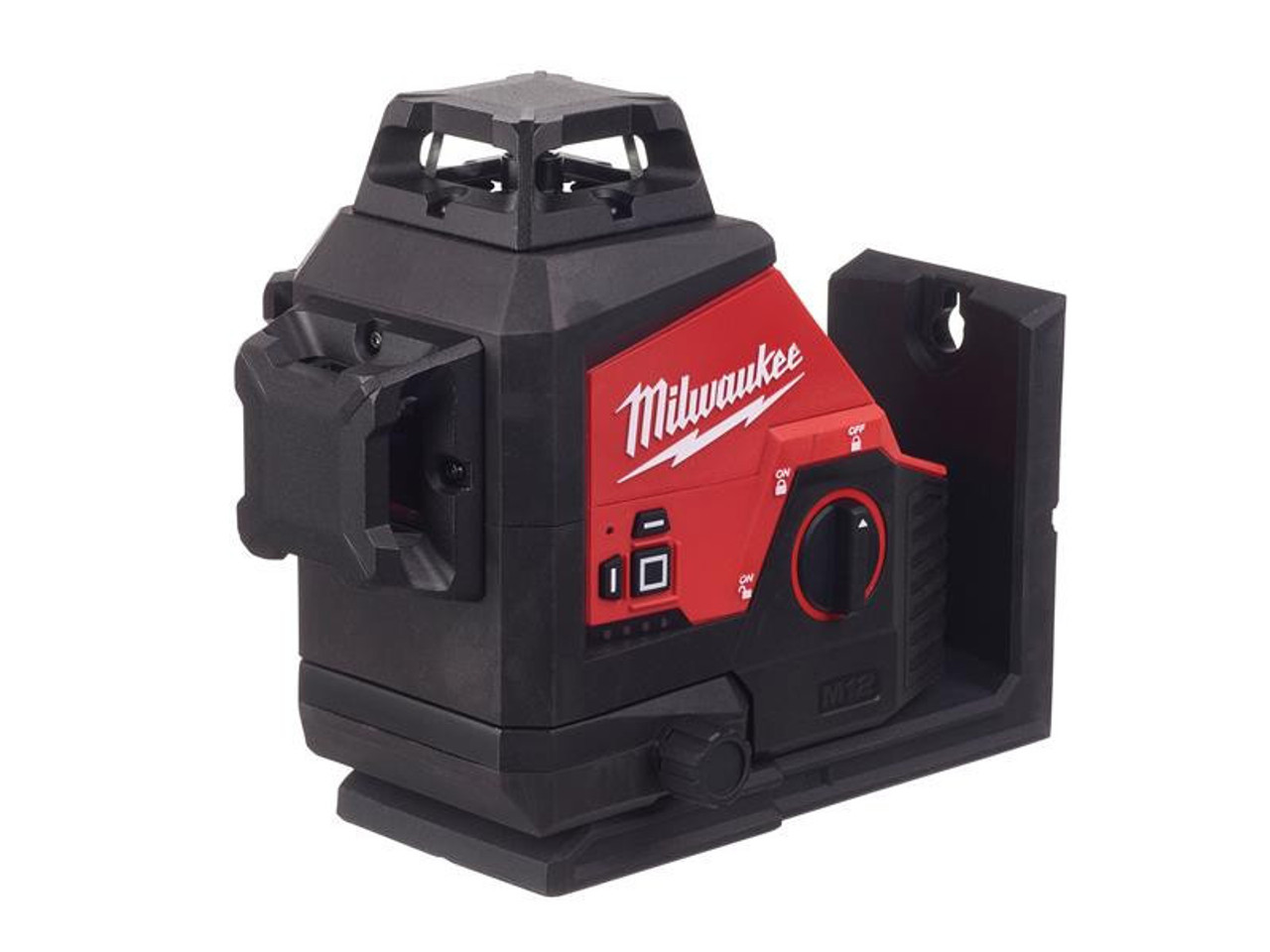 Milwaukee Power Tools M12 CLLP-301C Green Cross Line Laser with Plumb Points 12V 1 x 3.0Ah Li-ion