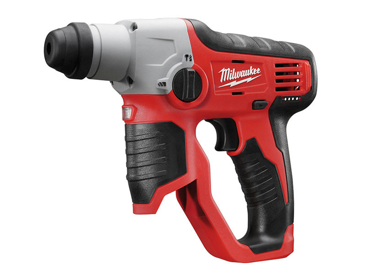 Milwaukee Power Tools M12 H-0 Compact Cordless SDS 2 Mode Hammer 12V Bare Unit