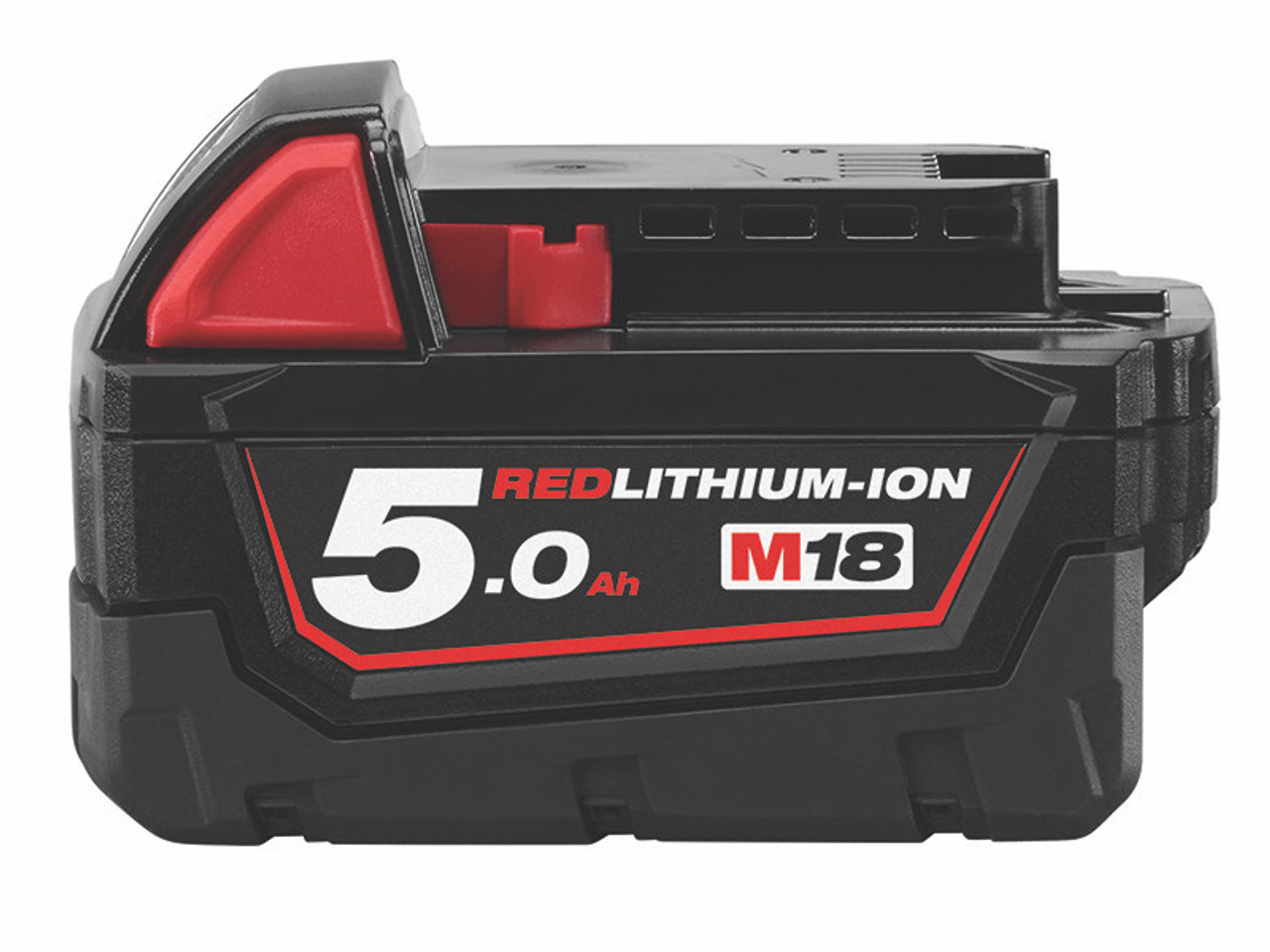 Milwaukee Power Tools M18 B5 REDLITHIUM-ION Slide Battery Pack 18V 5.0Ah Li-ion