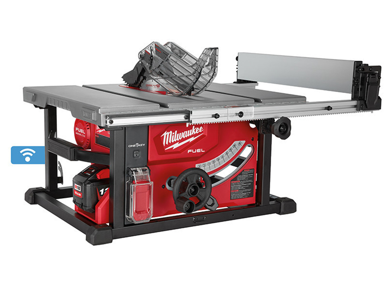 Milwaukee Power Tools M18 FTS210-121B ONE-KEY Cordless Table Saw 18V 1 x 12.0Ah Li-ion