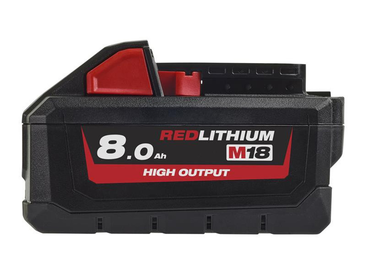 Milwaukee Power Tools M18 HB8 HIGH OUTPUT Slide Battery Pack 18V 8.0Ah Li-ion