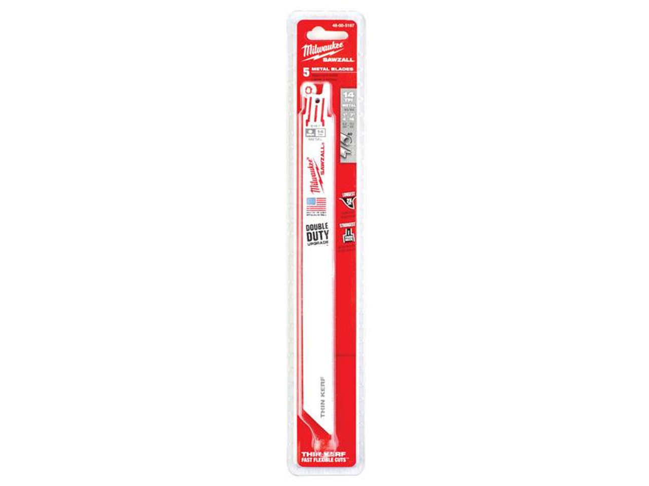 Milwaukee Power Tools SAWZALL Metal: Thin Kerf Blade 230mm 14 tpi (5)