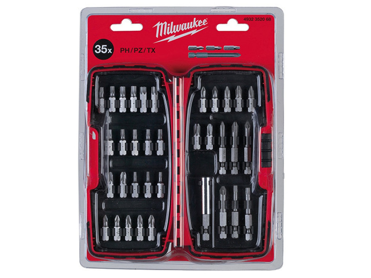 Milwaukee Power Tools Screwdriving Bit Set, 35 Piece