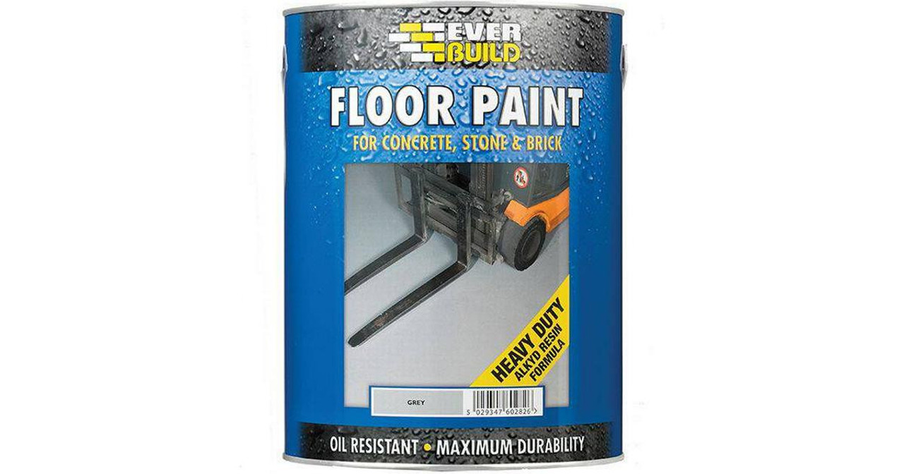 Everbuild Floor Paint Red 5 litre