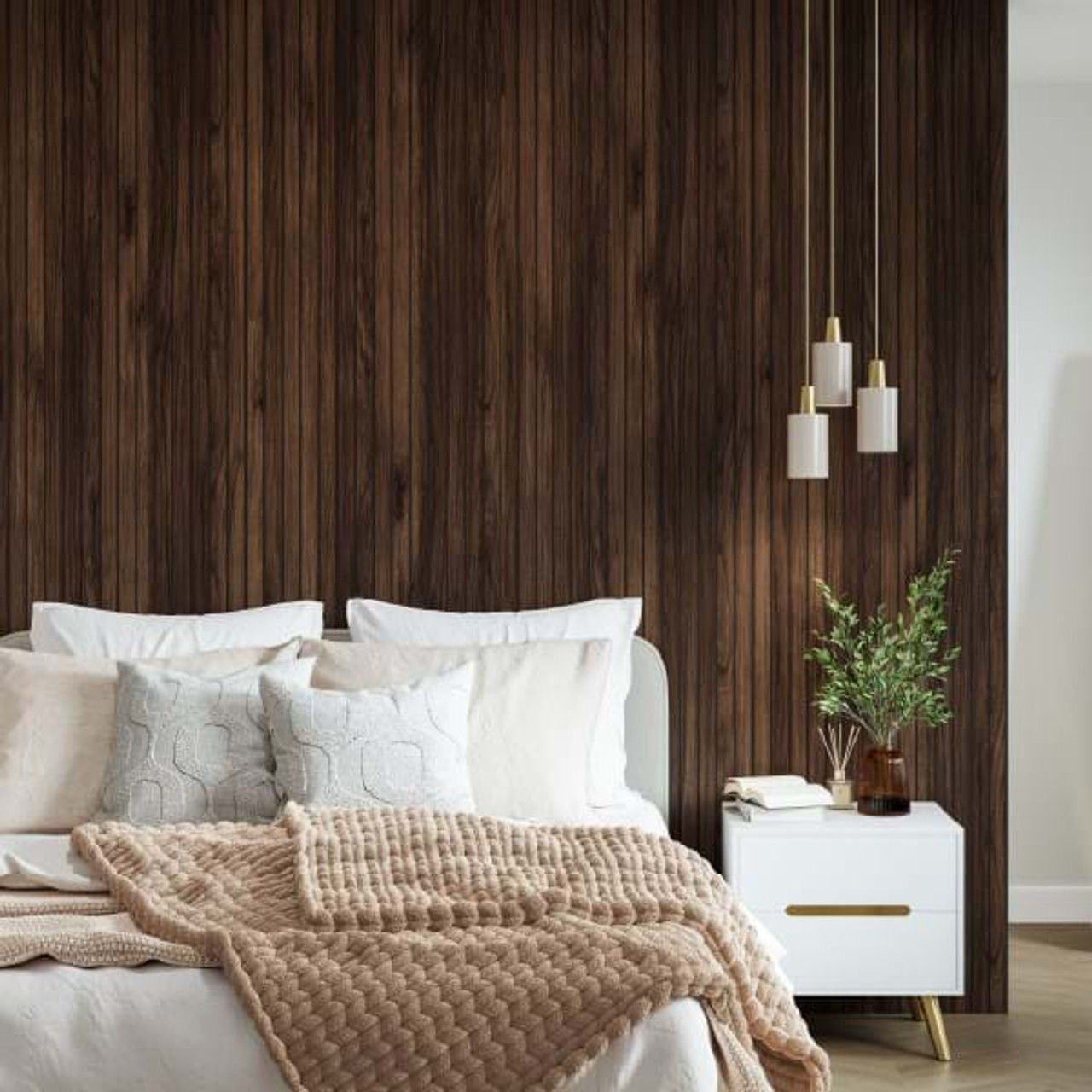 Naturepanel Warmia Walnut Nature Panel Shower Board