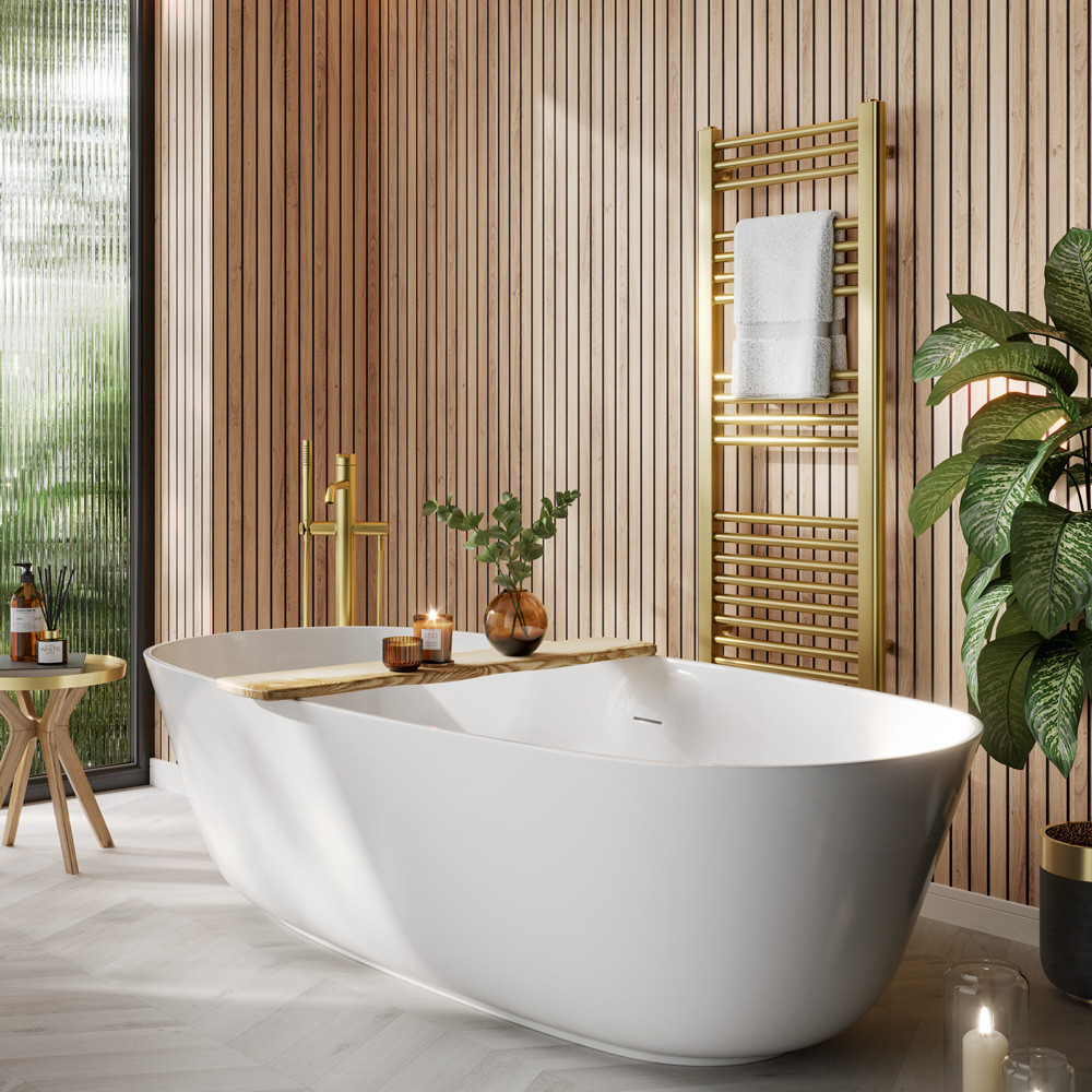 Naturepanel  Bleached Cuneo Oak Nature Panel Shower Board